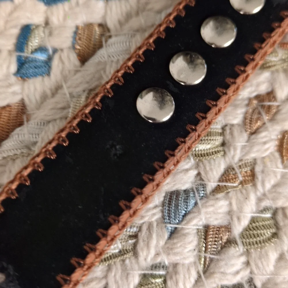 Beautiful Leather & Crystal Studded Belt